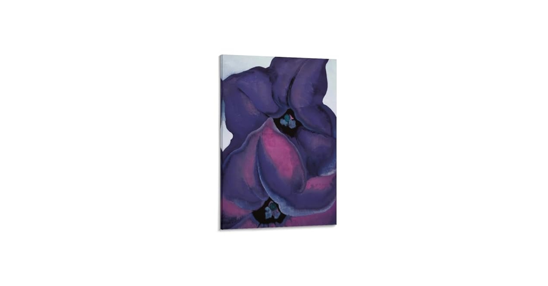 Black and Purple Petunias/オキーフ/ポスター Georgia O'Keeffe's O'Keefe-Black and Purple Petunias Canvas